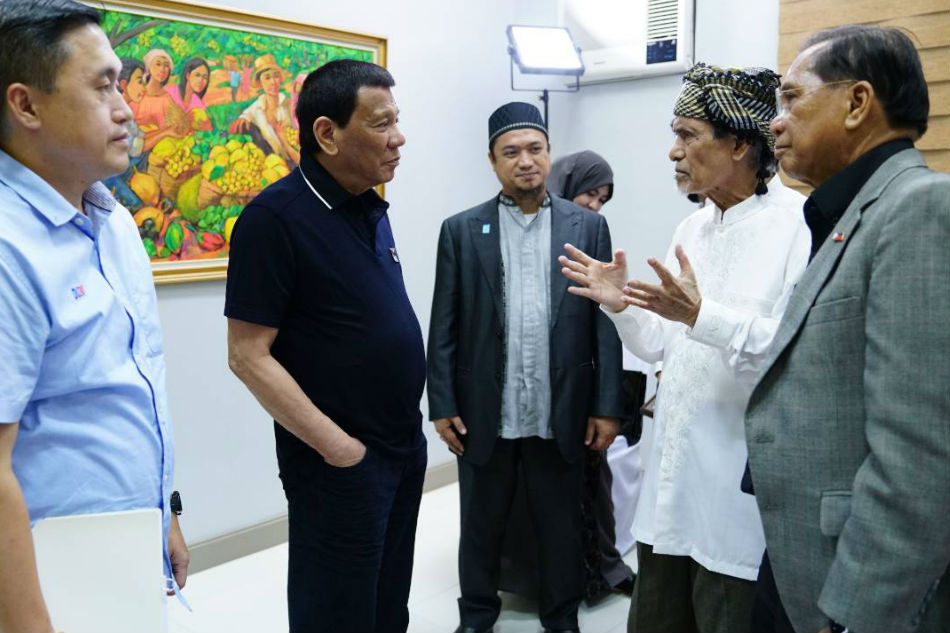 Duterte, Misuari in first meeting since Bangsamoro Law signing 1