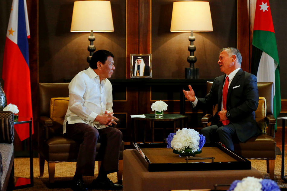 Duterte says Jordanian king spoke ill of cousin Zeid, ex-UN rights chief 1