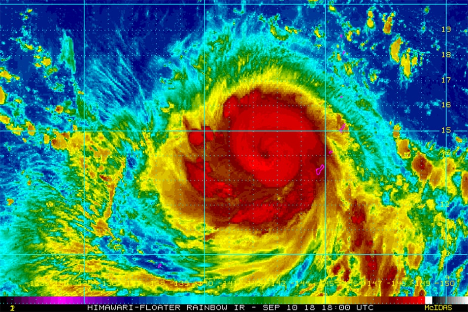 Mangkhut rains to affect Metro Manila; disaster agency raises highest ...