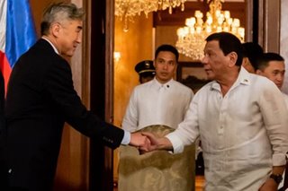 Duterte confers Order of Sikatuna on US envoy Sung Kim