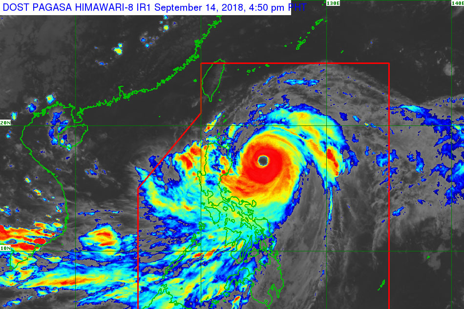 Signal no. 4 up in Cagayan, northern Isabela as Ompong approaches