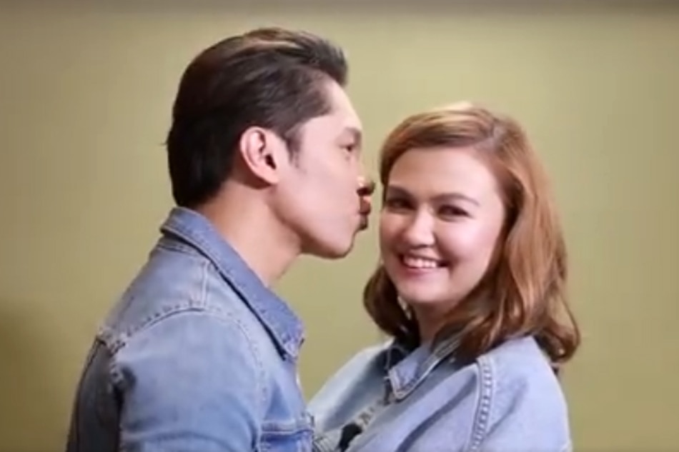 Kilig Ex Lovers Carlo And Angelica Go Viral In The Kissing Game 