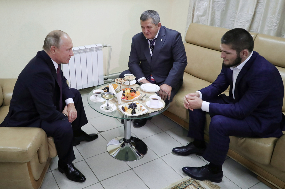 Putin says Nurmagomedov doesn't deserve harsh punishment