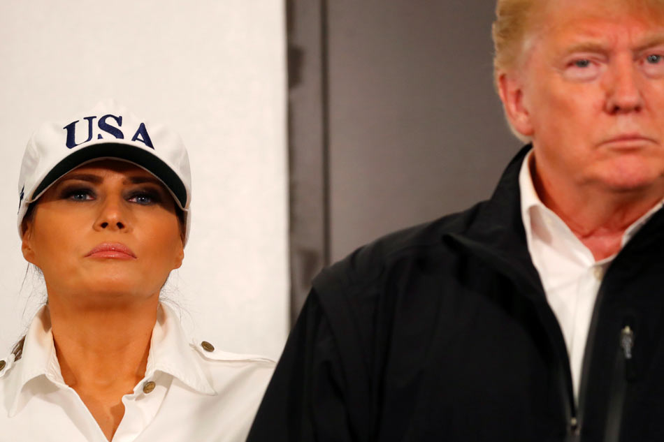 Watch now: Melania Trump's plane unexpectedly turns around, returns to Joint Base Andrews in Maryland