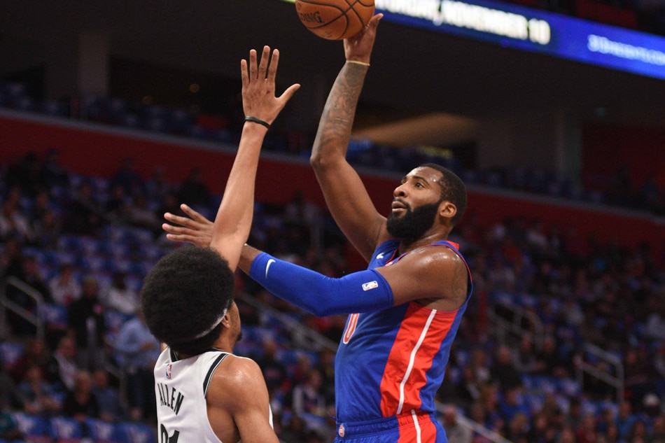 Drummond's 24-20 game leads Pistons over Nets | ABS-CBN News