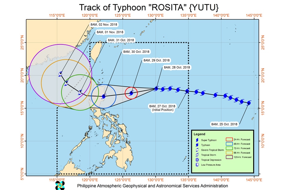 &#39;Rosita&#39; maintains strength as it nears Cagayan-Isabela 1
