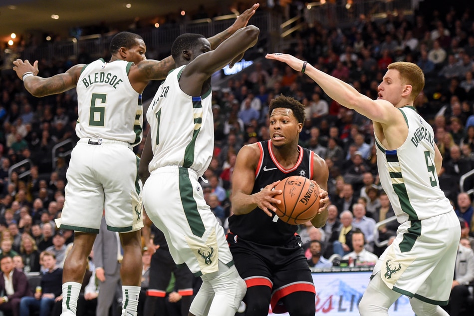 NBA: Perfect Bucks use balance to hand Raptors first loss 1