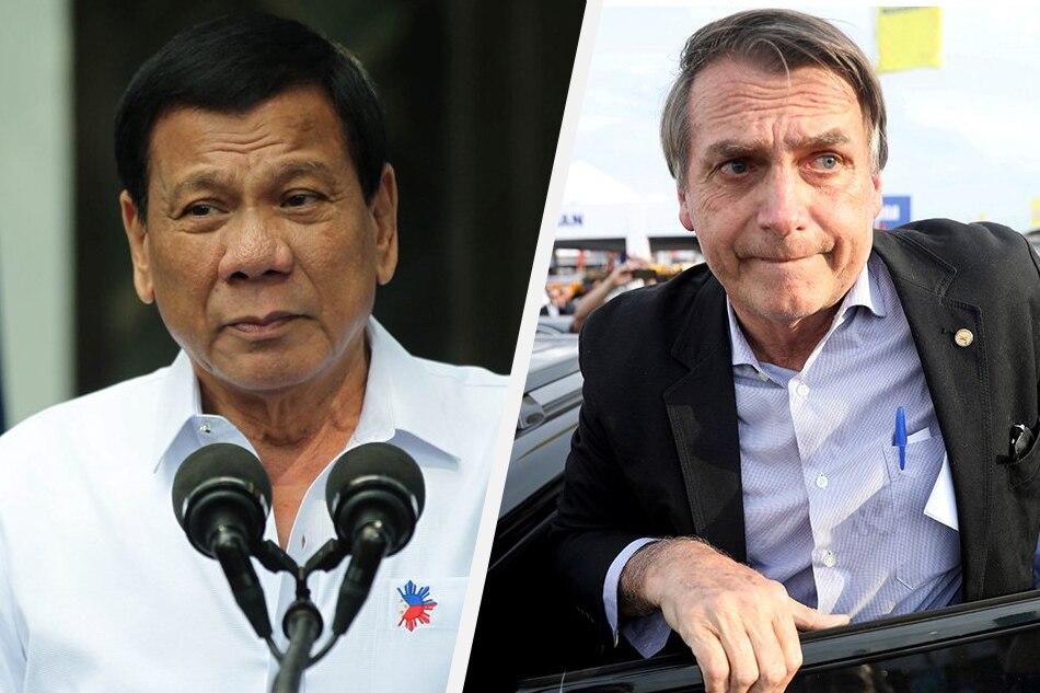 Palace Says Duterte Comparison To Brazil's Bolsonaro 'understandable ...