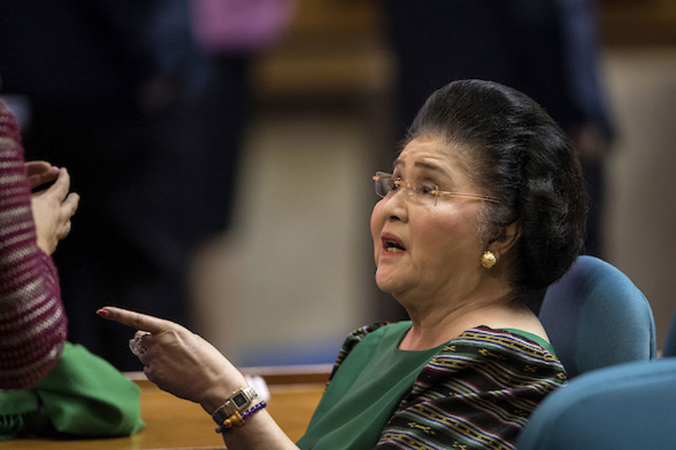 Imelda Marcos cites &#39;multiple organ infirmities&#39; in skipping promulgation 1