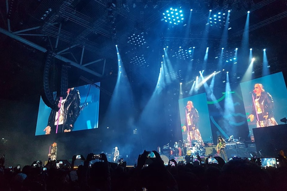 WATCH: Guns N' Roses perform 'Sweet Child O' Mine' in Manila | ABS-CBN News