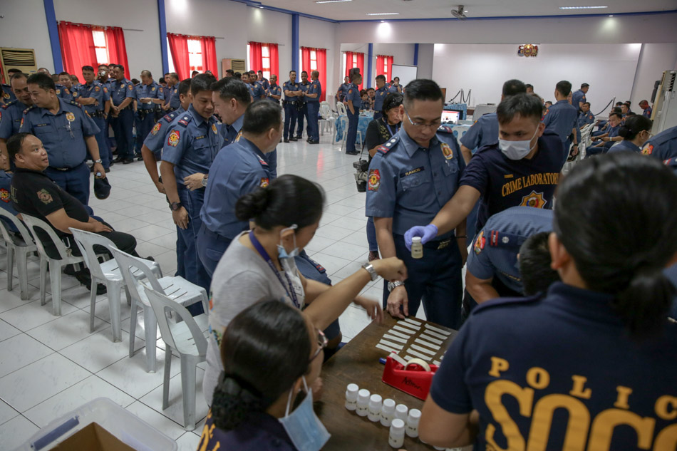 New Mpd Chief Holds Surprise Drug Test Abs Cbn News