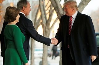 Trump hits Bush for failing to support him during impeachment