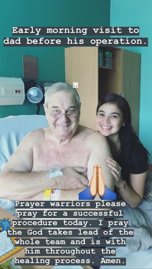 Anne Curtis asks for prayers for father 2