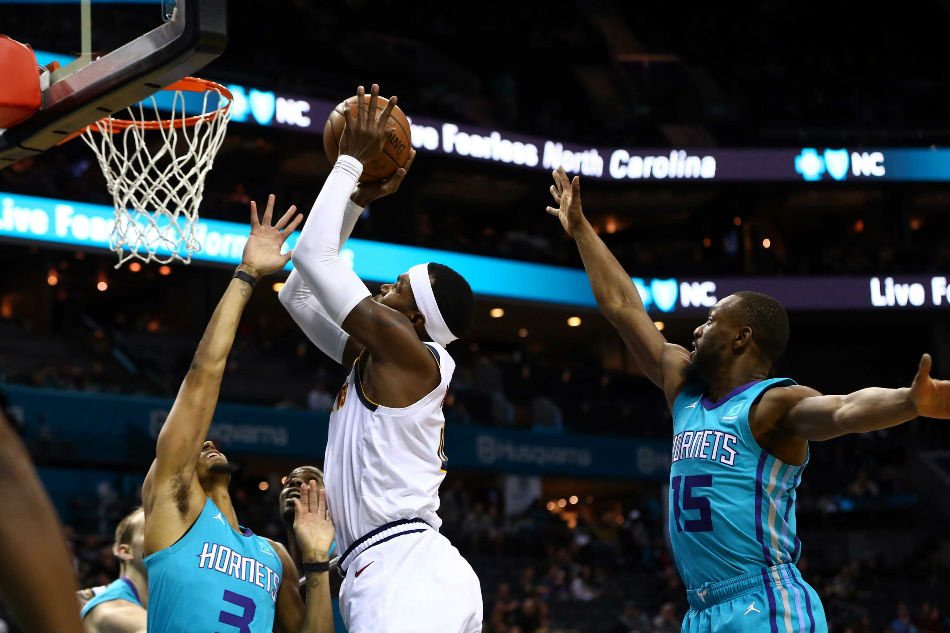 Road tired Nuggets' seven-game win streak snapped in Charlotte Road tired Nuggets' seven-game win streak snapped in Charlotte
