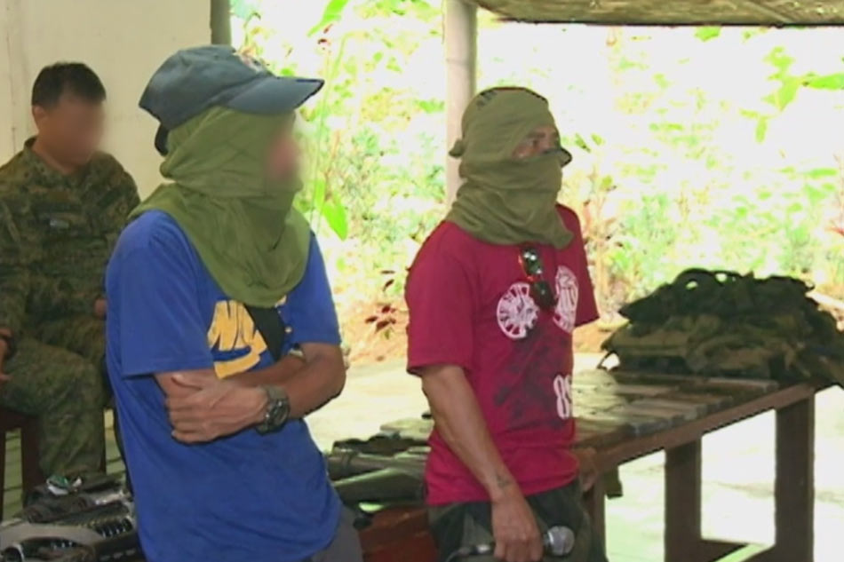 19 Miyembro Ng Cpp Npa Sumuko Sa Agusan Del Sur Abs Cbn News 