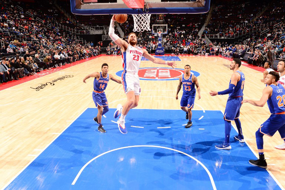 NBA: Griffin, Pistons stay hot at home, drop Knicks | ABS-CBN News