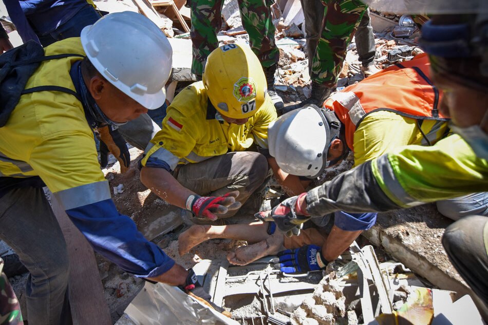 Rescued From The Rubble Abs Cbn News