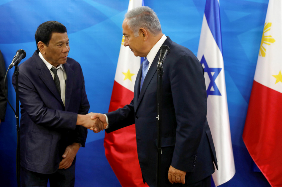 Duterte meets Netanyahu