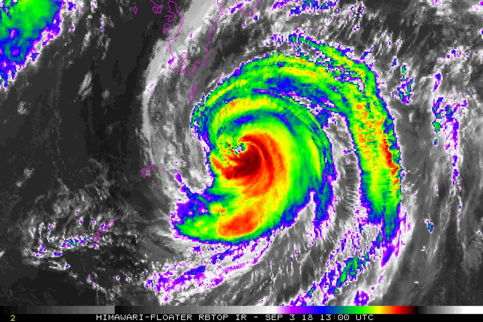 'Jebi' could be Japan's strongest typhoon in 25 years | ABS-CBN News