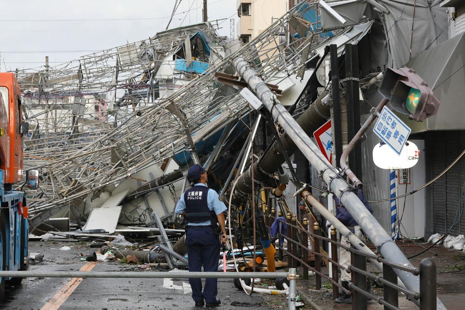 SLIDESHOW The wrath of Typhoon Jebi ABSCBN News