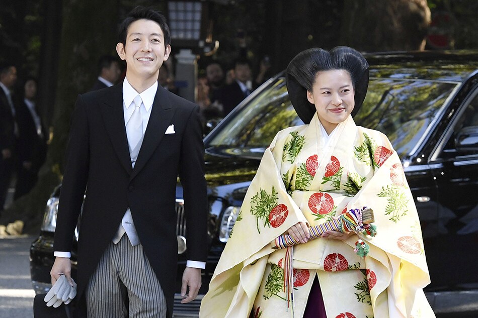 Princess Ayako Marries Commoner Kei Moriya Loses Royal Status Abs