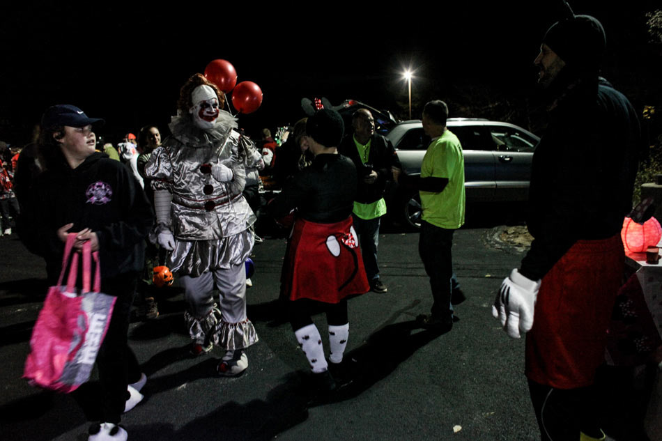 Trunk or treat in Maine, USA