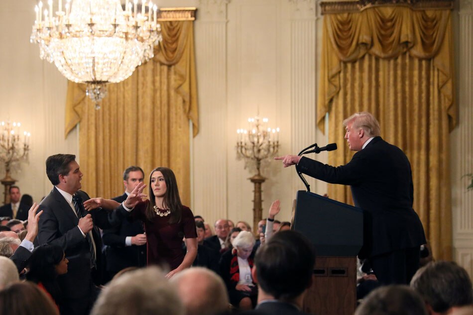 White House Bars CNN Reporter After Heated Trump Exchange | ABS-CBN News