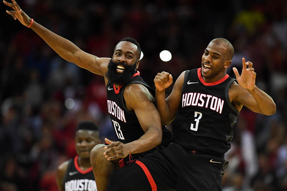 Harden and Paul carry Rockets past Heat 1