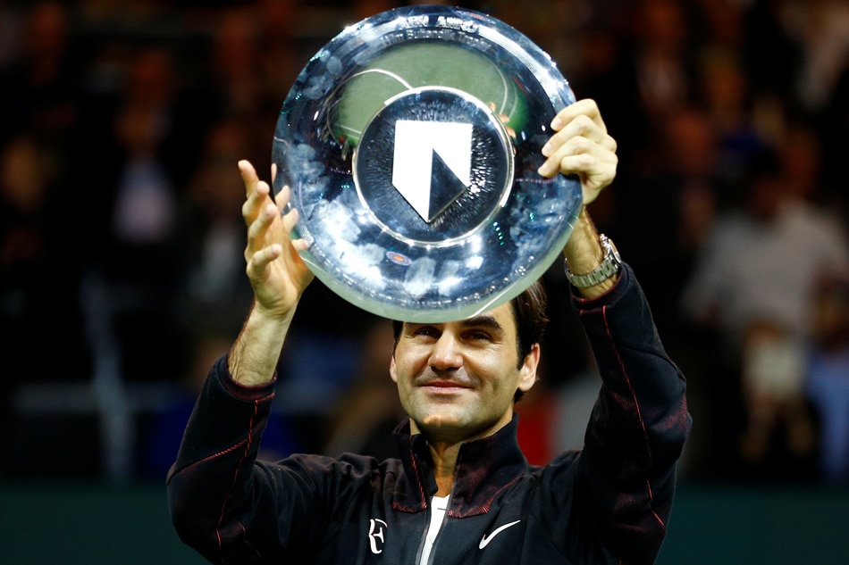 Tennis New world No. 1 Federer wins Rotterdam Open ABSCBN News