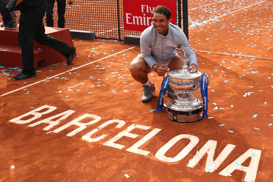 Tennis Nadal storms past teenager Tsitsipas to win 11th Barcelona
