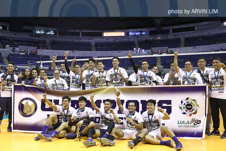 Uaap Future Is Bright For Mens Volleyball Champs Nu Abs Cbn News