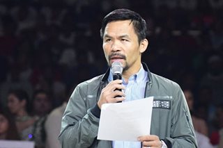 Pacquiao suspends MPBL's SOCCSKSARGEN team over game-fixing allegations