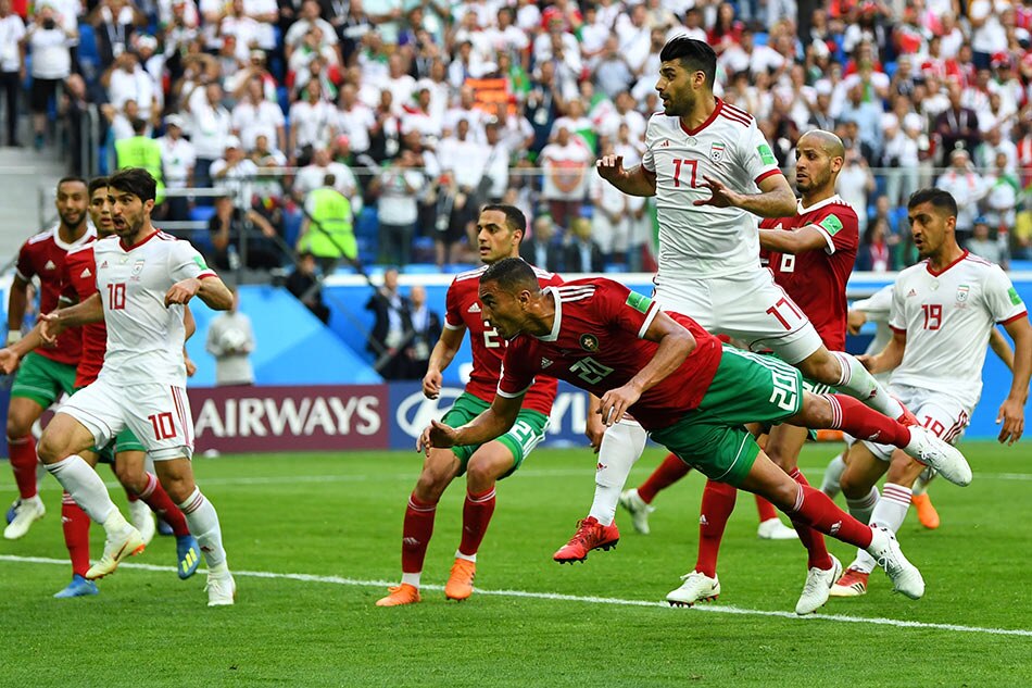 LOOK: Stuff of nightmares for Moroccan forward in World Cup loss | ABS ...