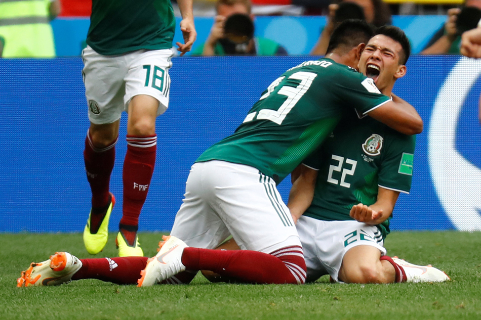 FIFA World Cup Mexico stuns holders Germany in opener ABSCBN News