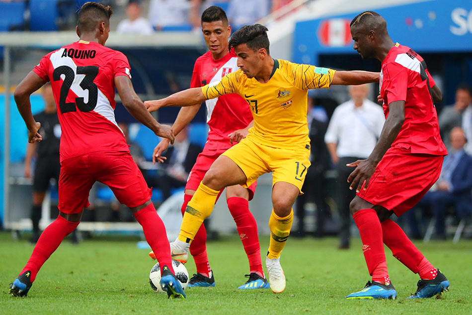 FIFA World Cup Peru beats Australia, but both sides knocked out ABS