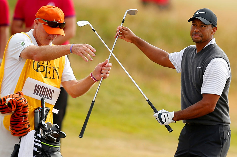 Golf Tiger turns back clock at the Open with battle for title wide