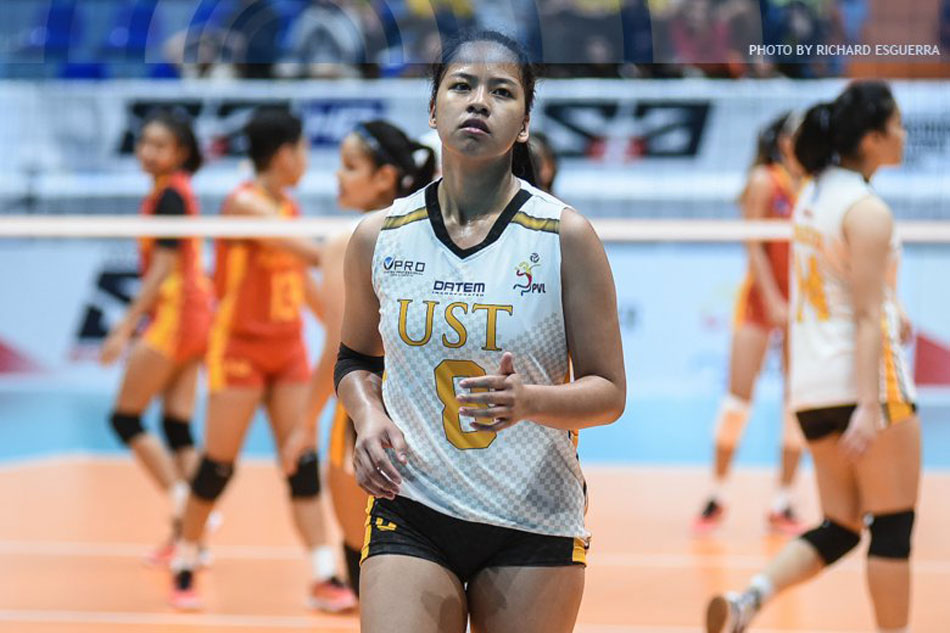 Eya Laure as a setter? Rookie insists she's UST's 'last resort' | ABS ...