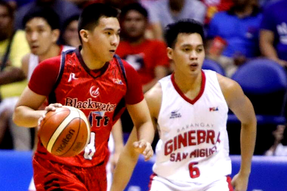 Pba Blackwater Pulls Off Gutsy Win Vs Barangay Ginebra In Ot Abs Cbn News