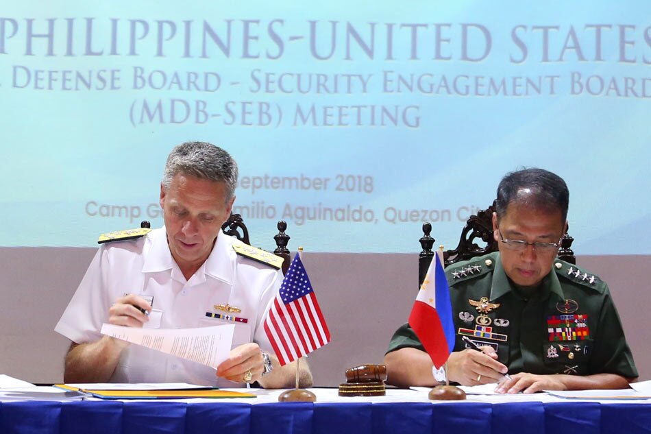 Philippines, US to add more security cooperation activities next year 2