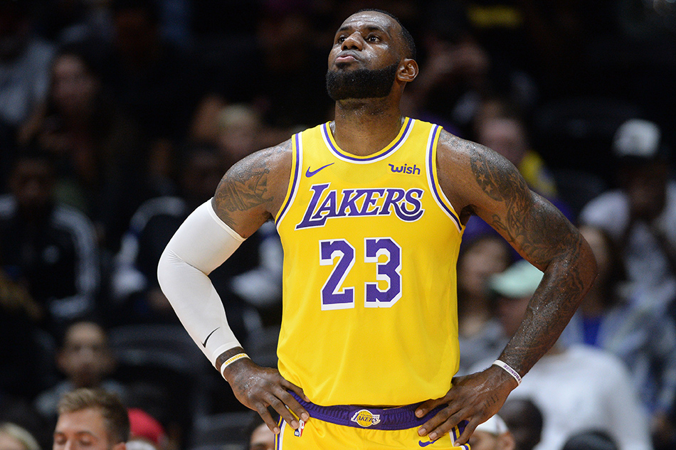 LeBron James makes LA Lakers debut