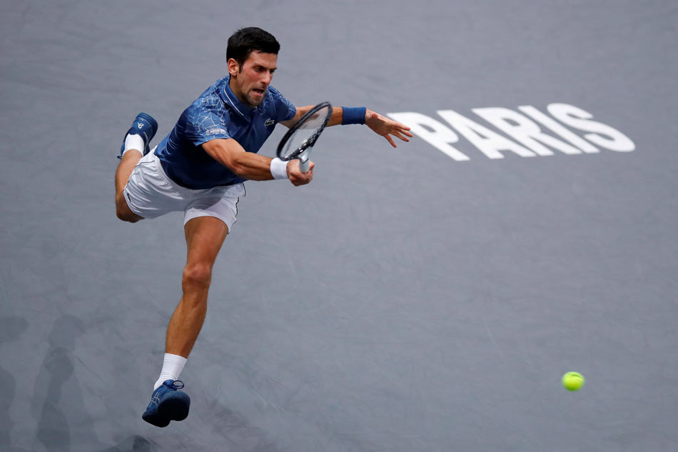 Tennis: Djokovic returns to No. 1, as Nadal pulls out of Paris tilt