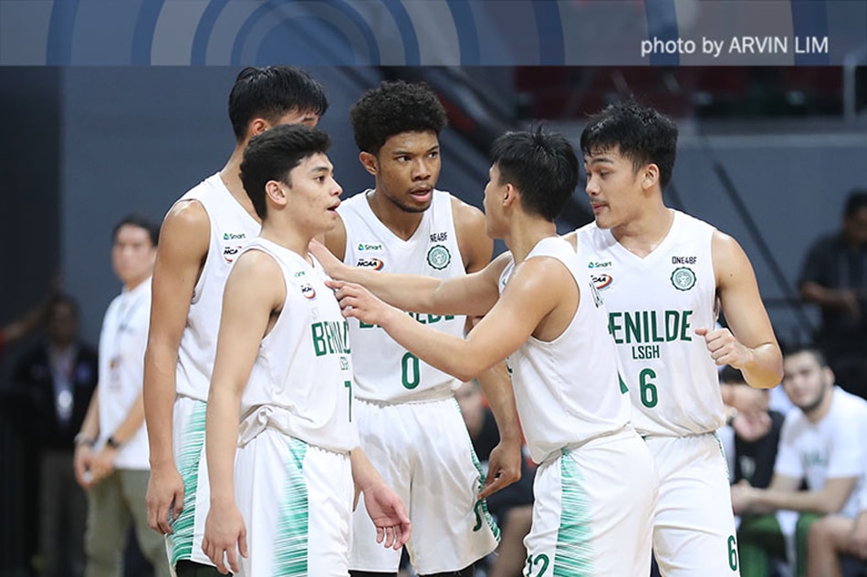 LSGH holds on to beat Mapua, one win away from NCAA juniors title | ABS ...