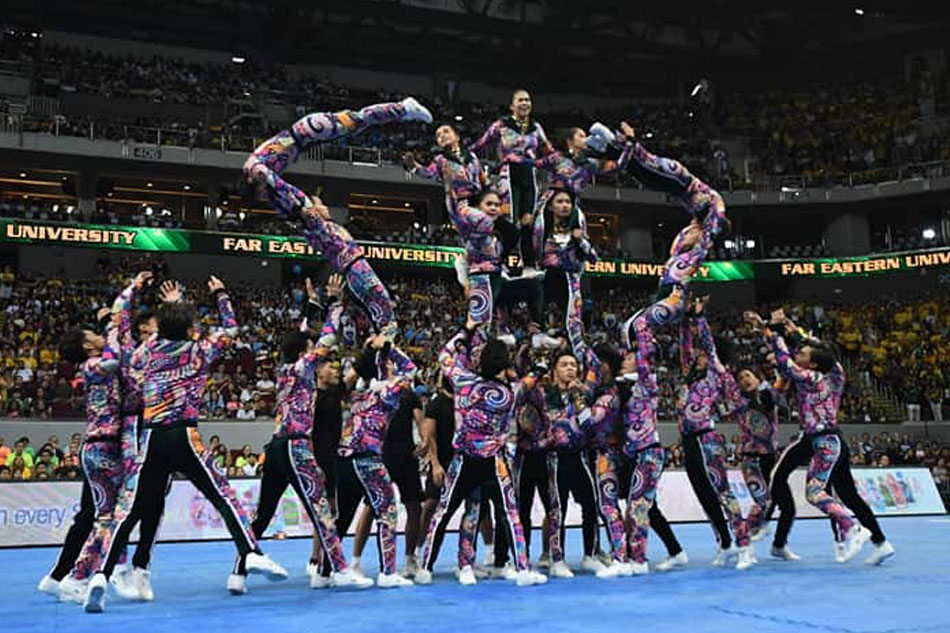 WATCH: FEU Cheering Squad Get 'funky' For UAAP Cheerdance | ABS-CBN News