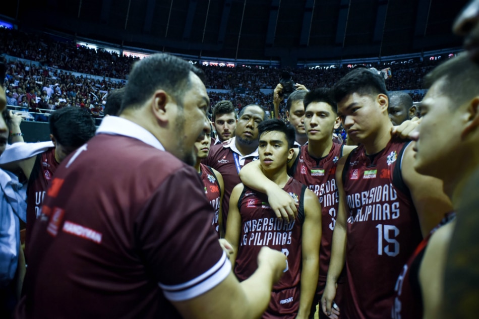 WATCH: Perasol delivers moving speech to Maroons after UAAP finals loss 1
