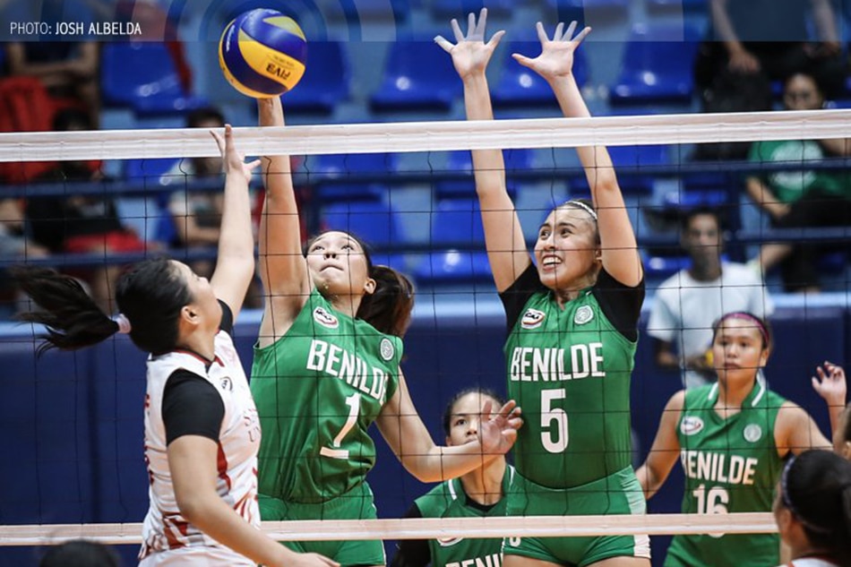 CSB deals San Beda its first loss in NCAA volleyball | ABS-CBN News