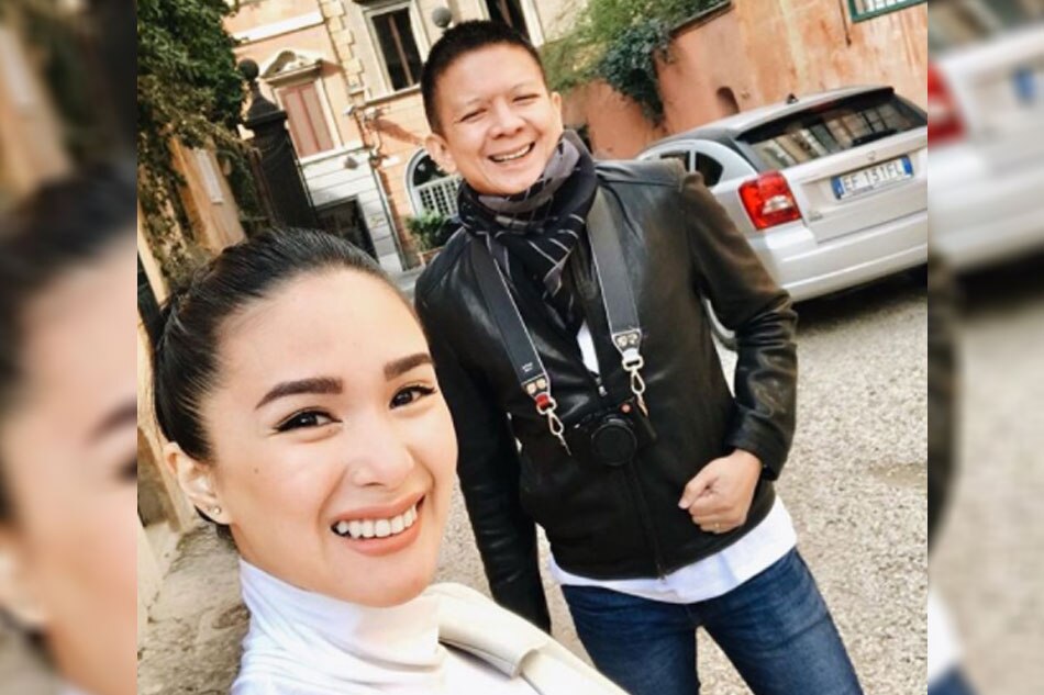 Heart Chiz Jet Off To Rome For Holy Week Abs Cbn News