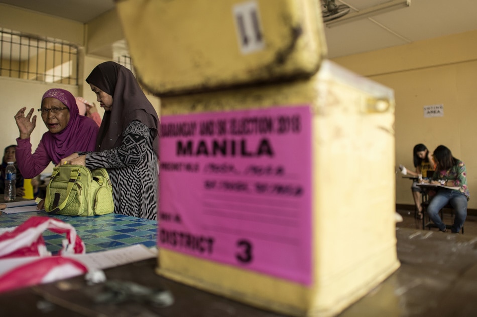 SLIDESHOW: The 2018 barangay, Sangguniang Kabataan elections 10