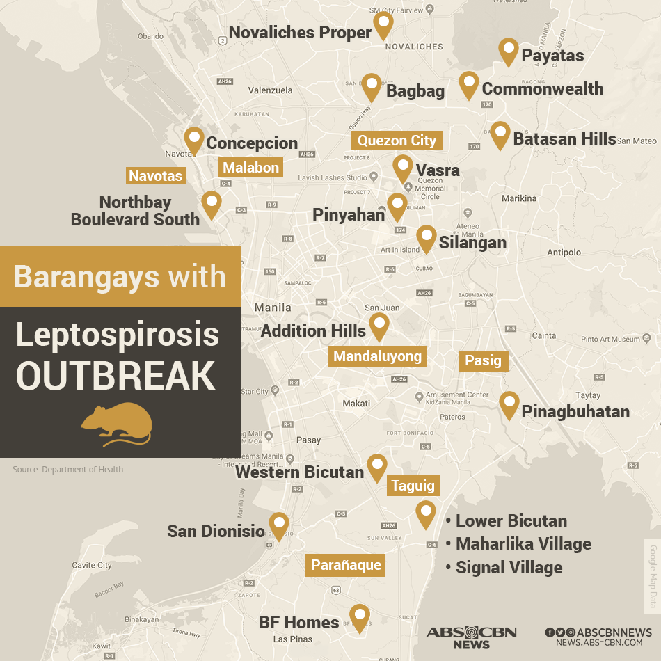 Leptospirosis Heat Map