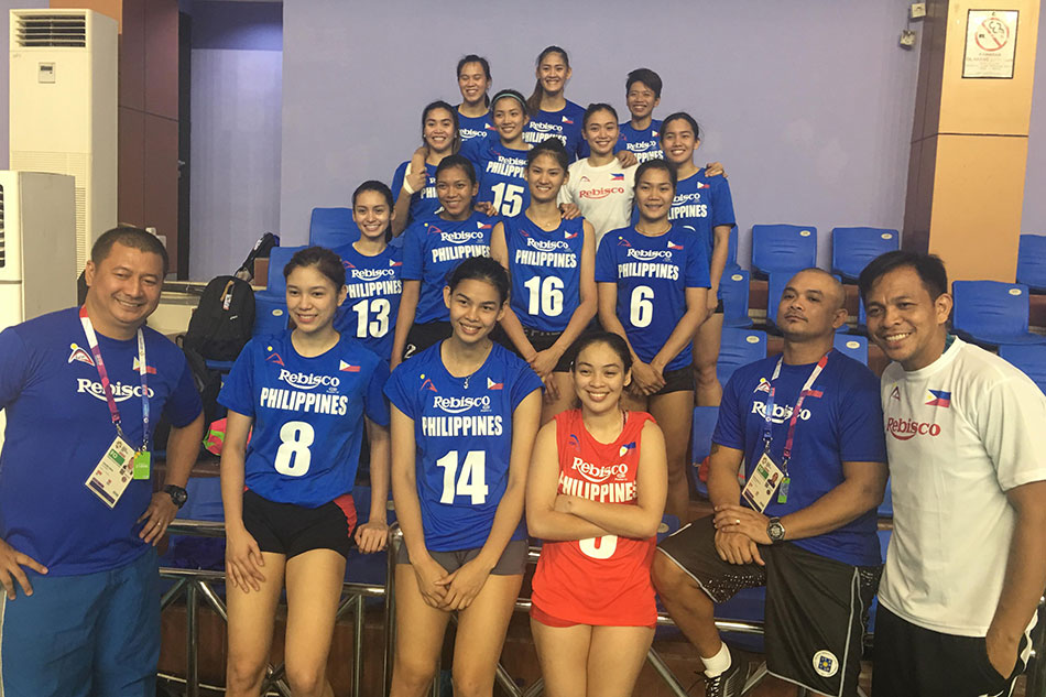 Asian Games Straight To Work For Ph Womens Volleyball Team Abs Cbn News 