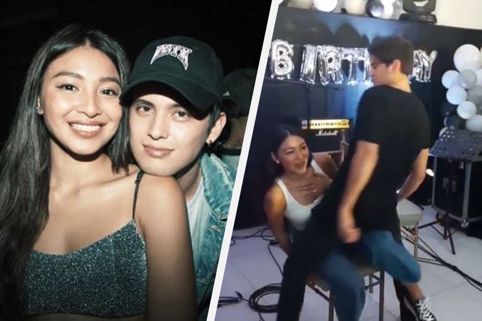 WATCH: James Reid surprises Nadine Lustre with steamy lap dance | ABS ...